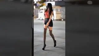 beautiful girl in stockings 
