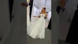 Блестящее свадебное платье Фиерия