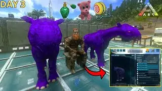 ARK MOBILE HOW TO DO GENETICS AND BREED - FIRST LIFE MUTATION (PART 3) ARK Survival Evolved