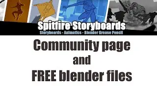 Channel UPDATE : Community Page + FREE Blender files