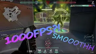 Valorant at 1000fps :0