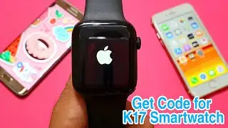 How to add Apple logo in K17 Smartwatch | Code for Apple logo in K17 Smartwatch | code for Apple