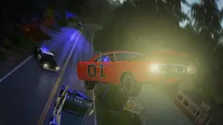 Police Car Chase 16# - BeamNG