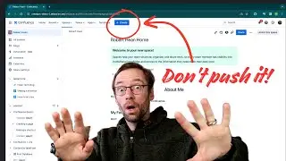 Don't push that create button! | Confluence Tips & Tricks