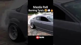 Mazda Rx8 Burnout😵💨🔥#mazda #rx8 #rotary #burnout #sound