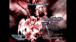 Scrolling through the Imperishable Night character select screen to the tune of the menu theme