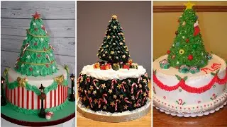 2023! Christmas Tree Cakes/Amazing Decoration Ideas/Creative Christmas Cake Designs