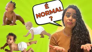 TIPOS DE ENGATINHAR DO BEBÊ