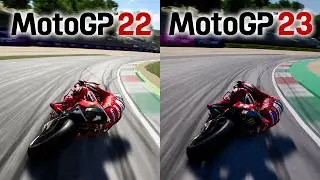 MotoGP 22 vs MotoGP 23 | Direct Comparison