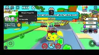 Weapon Forge Simulator INF GEMS ,INF COINS,BUY BEST PET, UNLOCK ALL MAP, BEST AUTO TRAIN(MOBILE&PC)