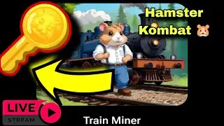 Hamster Kombat Train Miner Game Full Guide | All keys in One Video