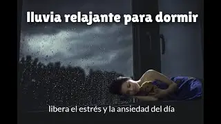 Sonido de Lluvia para dormir 🌧️ Paz y Sueño libera del estrés y la ansiedad del día💤