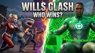 Battle Of Wills Suicide Squad Takes On Green Lantern