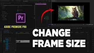 How To Change Frame Size - Adobe Premiere Pro Tutorial