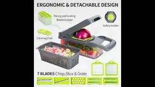 12 in 1 Multifunctional vegetable cutter shredders
