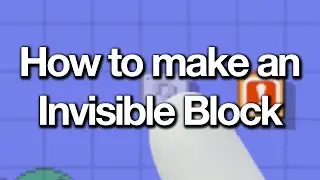 How to make an Invisible Block SMM [Hrechkaness]