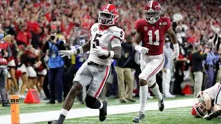 Georgia Bulldogs vs Alabama Crimson Tide | 2022 CFB Playoff National Championship | Chiseled Adonis
