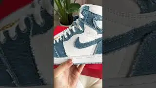 Jordan 1 Denim Closer Look 👀👖✨