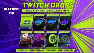 How to Fix Rocket League Twitch Drops Not Showing In-Game (2026 Boston Major)