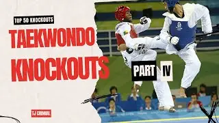 PART 4. EPIC KNOCKOUTS IN TAEKWONDO :Collection of 50 Stunning Moments