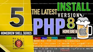 [Homebrew MacOs Unix Shell Series] – Install Brew PHP and fix legacy software warnings on MacOS