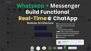 Build a WhatsApp + Messenger Clone: Real-Time Chat App Tutorial! 