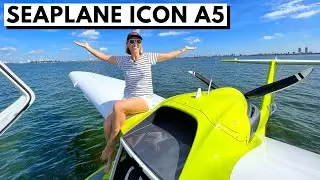 $379,000+ ICON A5 SEAPLANE / Amphibious Light-Sport Aircraft Aviation Demo Flight & 