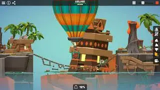 Poly Bridge 3 - Best of low stress bridge (1)