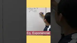 Equação Exponencial #shorts