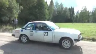 Grangärdesprinten 2015 Peter Sjögren SS1 o SS2 Opel Ascona B