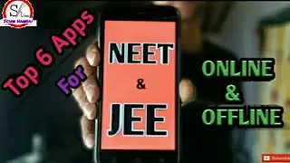 TOP 5 APPS FOR NEET AND JEE || mcqs||previous yr papers||scino harshu