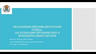 механизм сердечных шумов