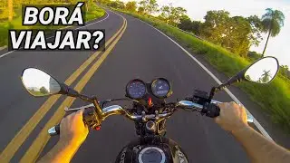 PEGANDO ESTRADA COM MINHA CG 125 FAN 2008!