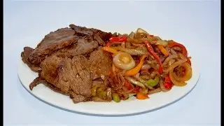 Steak with onions ' How to prepare meat with onions