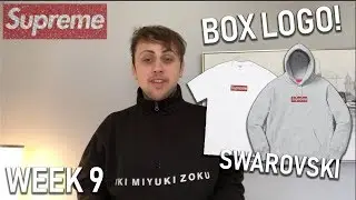 SUPREME SS19 x SWAROVSKI BOX LOGO REVIEW
