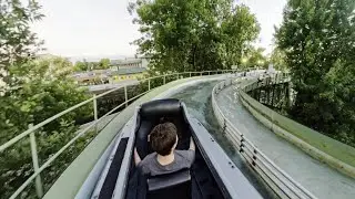 Hersheypark 360 - The Coal Cracker Log Flume POV [8K VR 360]