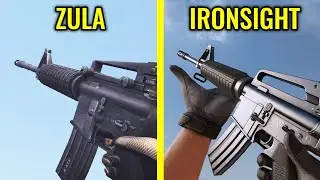 Zula vs Ironsight - Weapons Comparison