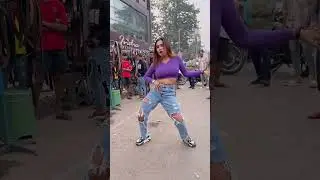 Yaha se kaun kaun hai?😍 #danceinpublic #publicreaction #bhojpuri  #sahelirudra #ytshorts