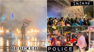 HOW INDIANS CELEBRATE THEIR VICTORY🔥(WC2024)🤯 | Police Were Helpless🥶