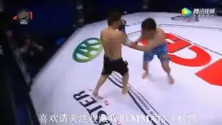 综合格斗场上总能看到这样的“懒人”！一出手就是灾难的开始！