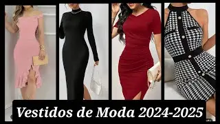 VESTIDOS DE MODA 2024-2025#tendenciasmoda #moda2024 #fashion #prendas #outfit #dresses2024 #vestidos