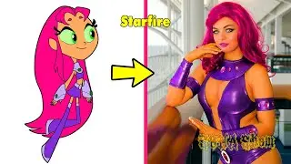 Teen Titans Go: Starfire And Friends IN REAL LIFE 👉@SONA_Show
