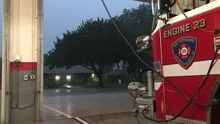POV: You’re in the Firehouse waiting for a call during a thunderstorm #Relaxing