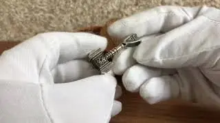 Славянский оберег Молот Сварога. Серебро