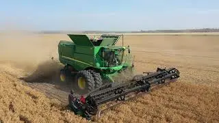 8 S780's Straight Cutting Peas 2021 Saskatchewan Harvest