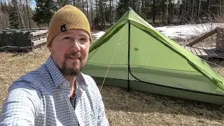 LANSHAN PRO 1 SETUP/ Ultralight One Person Trekking Pole Tent