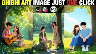 INSTAGRAM Trending Ghibli Art Image Create करें 🤩( 1 Click मैं )Instagram Trending Cartoon Effect