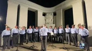 Concerto del coro Ana Valtidone alla Diga del Molato