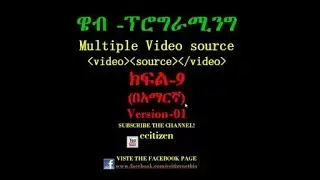 html Multiple Video Source