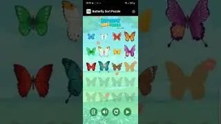 butterfly sort puzzle ( 38-43 )
